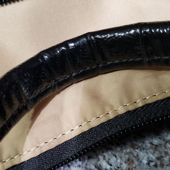 Coach Ocelot Print Nylon travel Bag, Snap Pouch & Cosmetic Pouch-Set - Picture 5 of 16